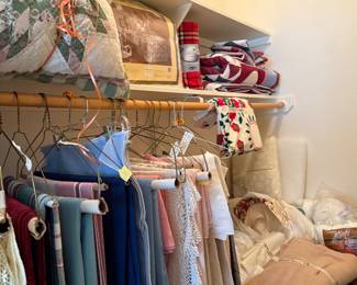 table cloths, quilts and fabric