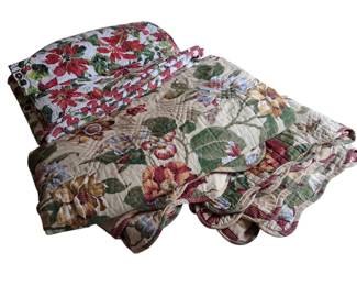 2 - Quilted Blankets
