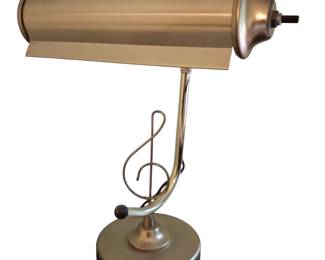 Vintage Brass Piano Lamp