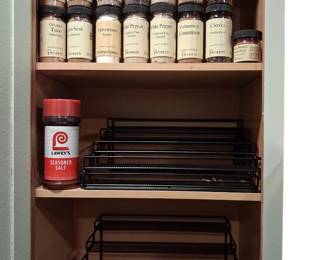 NEW Unopened Spices with Spice Racks