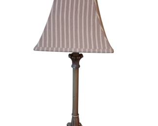 Vintage Candlestick Buffet Lamp