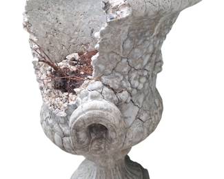 As Seen Concrete Urn 27"