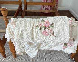 2 Chenille bedspreads