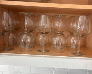 Wine glasses