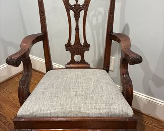 Chippendale style chair
