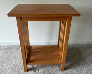 Table 21”w x 14 1/2” d x 25”h