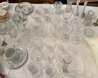 Crystal glasses and more