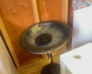 Riverview bird bath