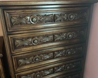 1970s Highboy Dresser