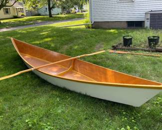 Hand-Crafted Canoe