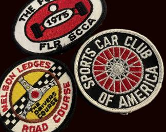 Vintage Sports Car Patches