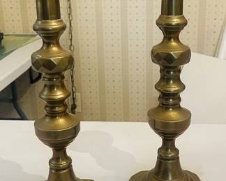 Brass Candlestick Holders