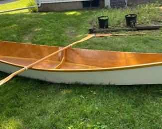 Hand-Crafted Canoe