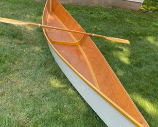 Hand-Crafted Canoe