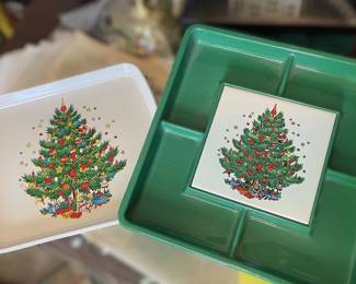 Christmas Serving Trays