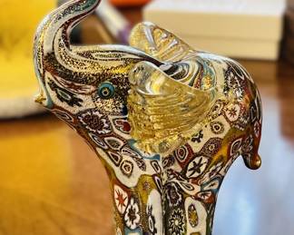 MURANO Glass Elephant 