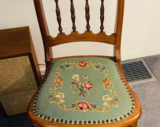 Embroidered Chair 