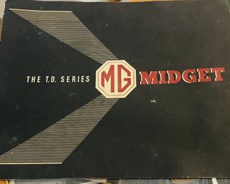 MG Midget Booklet 