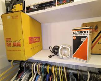 Vintage camera equipment