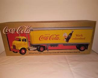 Coca cola truck in box