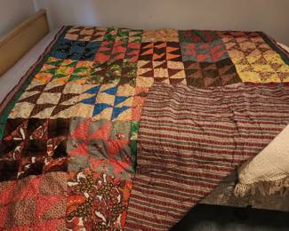 Early handmade quilt