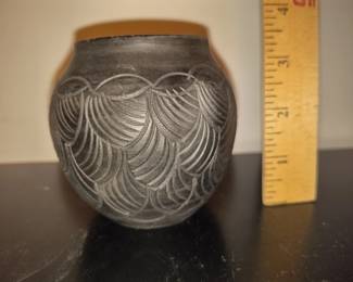 Louise Bigmeat Cherokee pottery