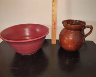 Jugtown pottery pitcher 