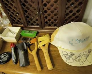 Richard Petty signed hat/ Rufus Hussey 
