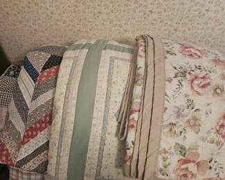 Various Handmade Quilts