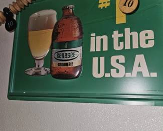 Vintage Genesee Beer sign