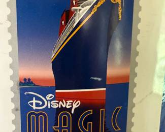 historic Disney Magic Maiden Voyage Commemorative Stamp Print, released exclusively on July 30, 1998