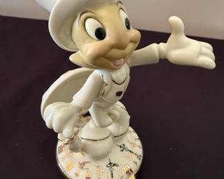 Jiminy Cricket figurine from the Disney Showcase Collection by Lenox.