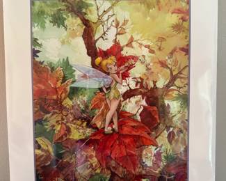 "Autumn Breezes" (often referred to by collectors as the Tinker Bell Season Series: Autumn)