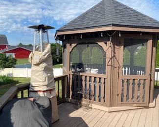Patio heater.