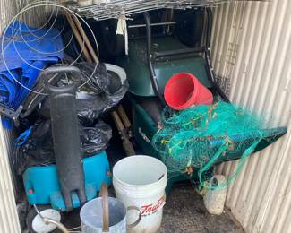 Stuff in shed.