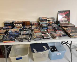 Movies, cds, Records