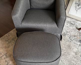 Chair and Ottoman