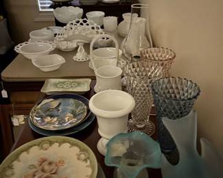 Vintage glassware