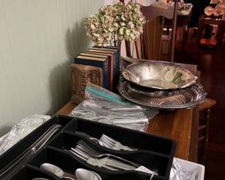 Silver plated, Stainless