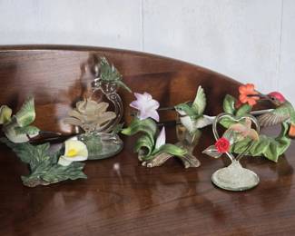 Porcelain Hummingbirds