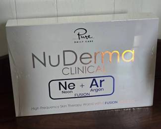 NuDerma Clinical Ne Ar High Frequency Skin Therapy System  New