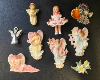 Angel  Doll Pins Brooches