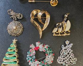 Various Brooches