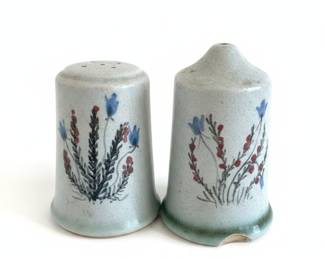 Vintage Buchan Thistleware Salt and Pepper Shakers