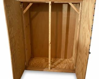 DIY Plywood Utility Storage Cabinet