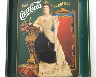 1905 Coca-Cola Lillian Nordica Serving Tray