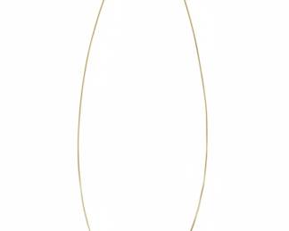 14K Yellow Gold Italian Box Chain Necklace