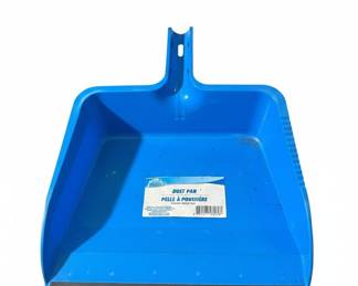 Scrub Buddies Rubber-Lined Plastic Dust Pan