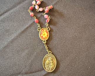 Vintage St. Anthony of Padua Devotional Rosary