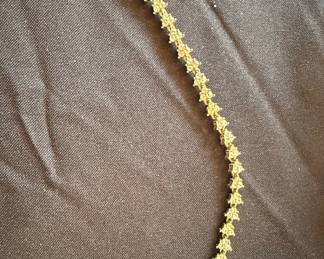 Floral Link Bracelet